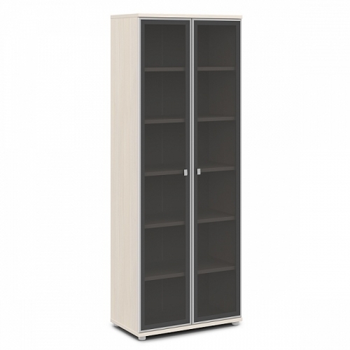 Шкаф со стеклом в алюминиевом профиле V-611 Шкаф со стеклом в алюминиевом профиле V-611