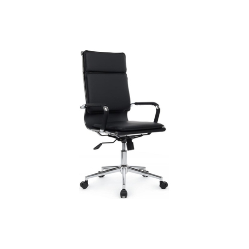 Кресло офисное Hugo RCH 6003-1SE Black (Экокожа) Кресло офисное Hugo RCH 6003-1SE Black (Экокожа)