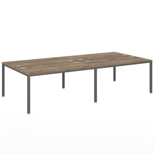 Бенч-система на 4 рабочих места, на металлокаркасе типа Lite VL-52 фото 2 Бенч-система на 4 рабочих места, на металлокаркасе типа Lite VL-52 фото 2