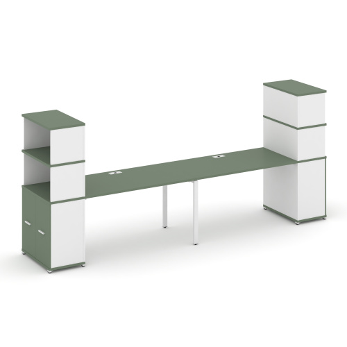 Бенч-система с опорными распашными шкафами Concept CN.ORS-230 фото 5 Бенч-система с опорными распашными шкафами Concept CN.ORS-230 фото 5