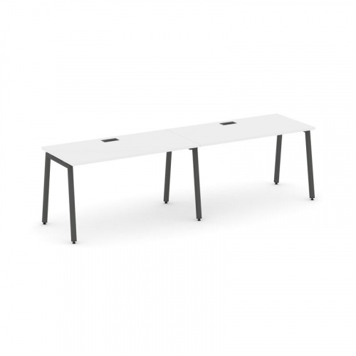 Style Project Рабочая станция 1 сторон. SN-4A.ORS-011 Тиквуд Светлый/Металл Белый 1960*700*750 фото 23