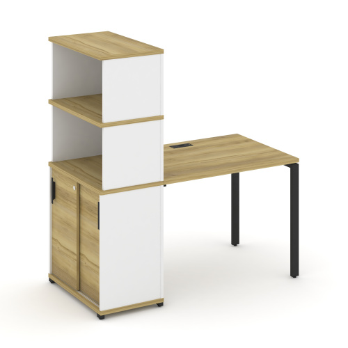 Стол офисный с опорным шкафом-купе Concept CN.SP-241 Стол офисный с опорным шкафом-купе Concept CN.SP-241