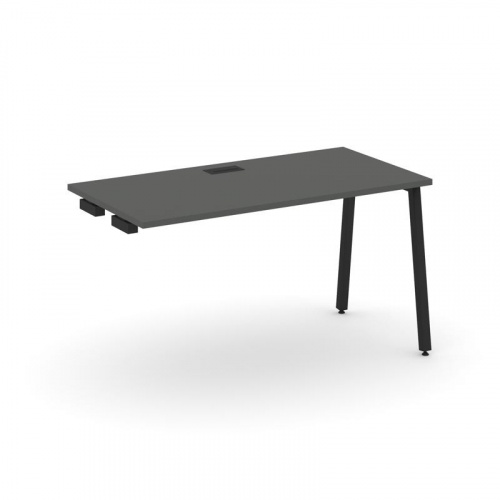 Style Project Стол-приставка к опор. элем. SN-4A.OPRS-004 Дуб Наварра/Металл Антрацит 1580*600*750 фото 2