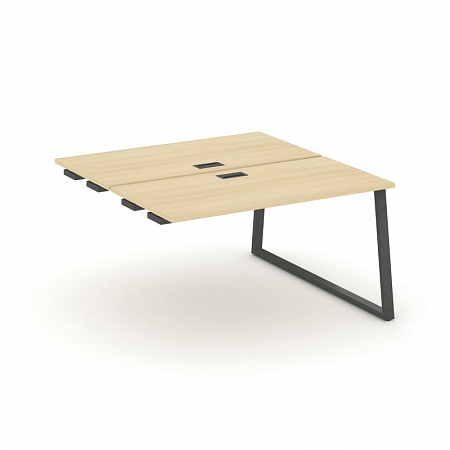 Style Project Стол-приставка к опор. элем. SN-6T1.DPRS-022 Акация Лорка/Металл Антрацит/Заглушка Пла