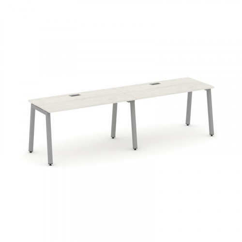 Style Project Рабочая станция 1 сторон. SN-5A.ORS-004 Дуб Наварра/Металл Белый 3160*600*750 фото 5