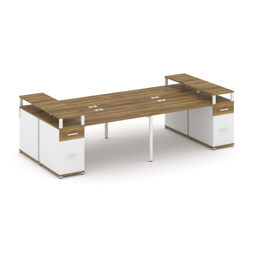 Бенч-система на 4 места с 2 опорными тумбами Concept CN.DRS-446 фото 8 Бенч-система на 4 места с 2 опорными тумбами Concept CN.DRS-446 фото 8