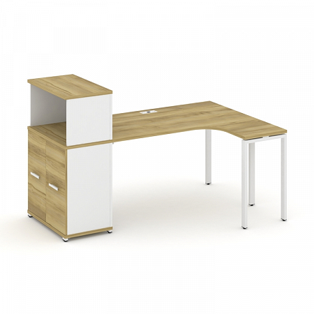 Стол эргономичный с опорным распашным шкафом Concept CN.SA-213(R)