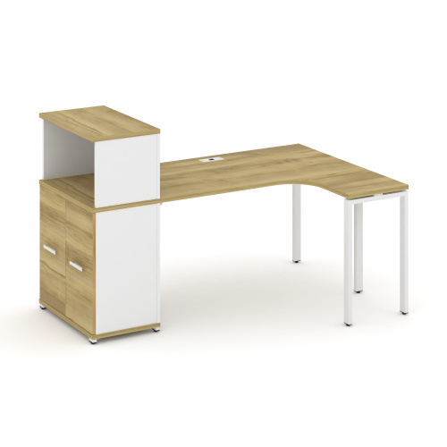 Стол эргономичный с опорным распашным шкафом Concept CN.SA-213(R) фото 3 Стол эргономичный с опорным распашным шкафом Concept CN.SA-213(R) фото 3