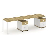 Бенч-система на 2 места с 2 опорными тумбами Concept CN.ORS-315