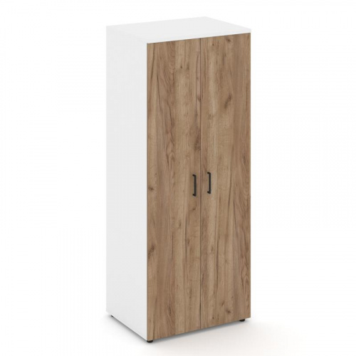 Style Project Гардероб широкий глубокий SN.GB.E-004 Белый/Тиквуд Светлый/Черный Ручки 796*600*1982 Style Project Гардероб широкий глубокий SN.GB.E-004 Белый/Тиквуд Светлый/Черный Ручки 796*600*1982