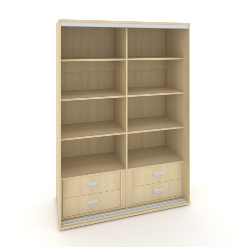 Корпус 2-х секционного шкафа низкого L=1500мм Maris SH.K2-5.2 K6