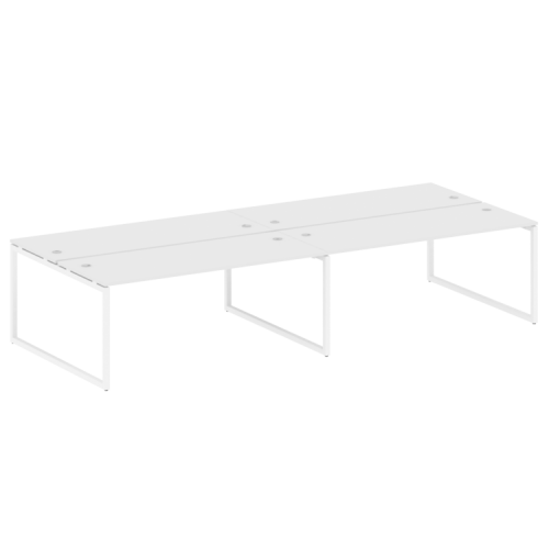 Бенч-система на 4 места на О-обр. м/к Metal System Quattro 40БО.СМ-4.5  фото 9