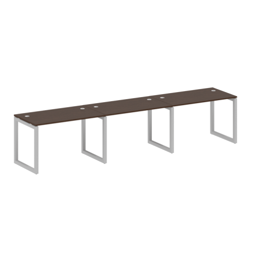 Бенч-система на 3 места на О-обр. м/к Metal System Quattro 50БО.СМ-3.2  фото 7