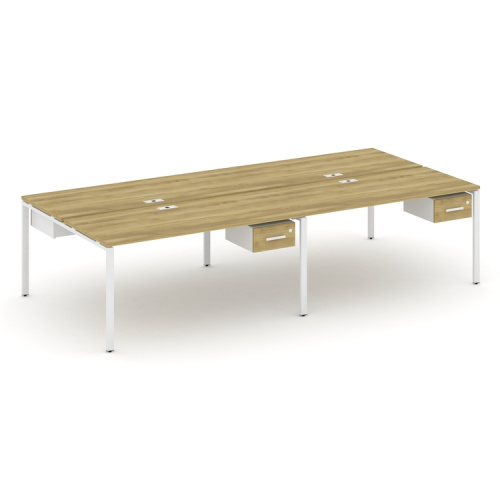 Бенч-система на 4 места с подвесными тумбами Concept CN.DRS-132 фото 11 Бенч-система на 4 места с подвесными тумбами Concept CN.DRS-132 фото 11