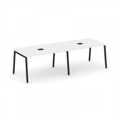 Style Project Стол переговорный SN-4A.SPRG-014 Белый/Металл Антрацит 3160*980*750 фото 6