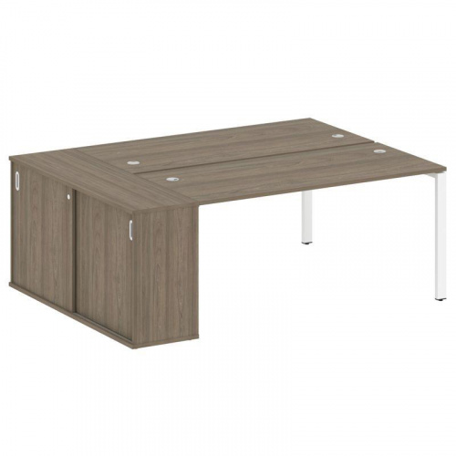 Бенч-система с шкафом-купе на П-обр. м/к Metal System БП.РС-СШК-1.4 фото 14