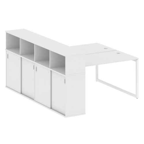 Бенч-система с шкафом-купе на О-обр. м/к Metal System Quattro 40БО.РС-СШК-4.3 фото 10 Бенч-система с шкафом-купе на О-обр. м/к Metal System Quattro 40БО.РС-СШК-4.3 фото 10