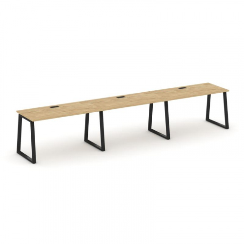 Style Project Рабочая станция 1 сторон. SN-6T1.ORS-052 Акация Лорка/Металл Антрацит/Заглушка Пластик Style Project Рабочая станция 1 сторон. SN-6T1.ORS-052 Акация Лорка/Металл Антрацит/Заглушка Пластик