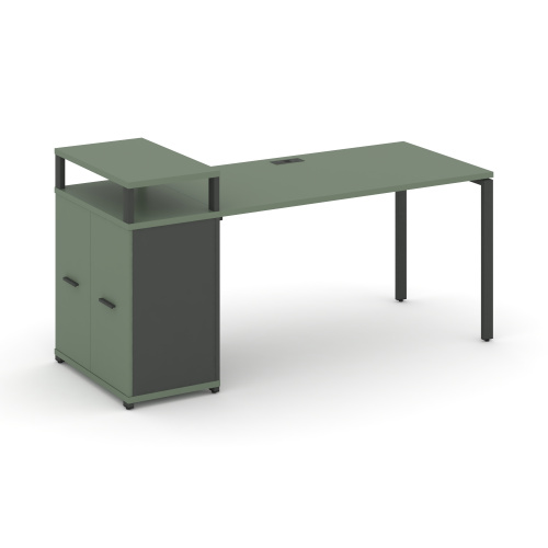 Стол офисный с опорным распашным шкафом Concept CN.SP-222 фото 2