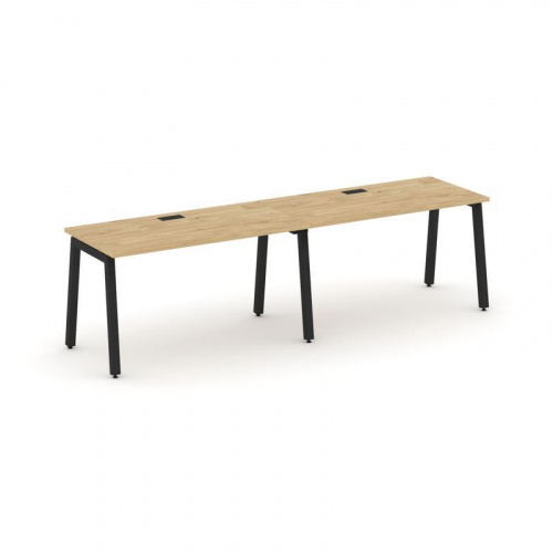 Style Project Рабочая станция 1 сторон. SN-5A.ORS-004 Дуб Наварра/Металл Белый 3160*600*750 фото 12