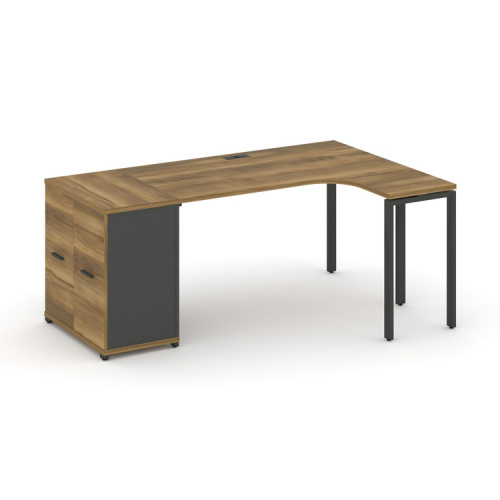 Стол эргономичный с опорным распашным шкафом Concept CN.SA-210(R) Стол эргономичный с опорным распашным шкафом Concept CN.SA-210(R)