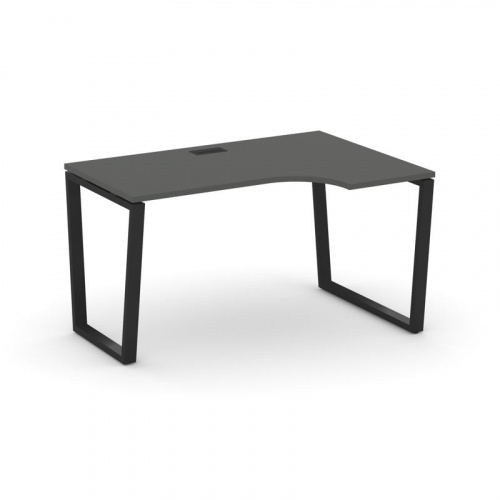 Style Project Стол рабочий эргоном. SN-6T2.SPA-011(R) Акация Лорка/Металл Антрацит/Заглушка Пластик фото 7 Style Project Стол рабочий эргоном. SN-6T2.SPA-011(R) Акация Лорка/Металл Антрацит/Заглушка Пластик фото 7