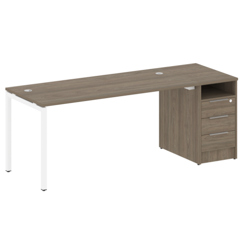 Бенч-система с тумбой на П-обр. м/к Metal System Quattro 40БП.РС-СТП-1.4 фото 2 Бенч-система с тумбой на П-обр. м/к Metal System Quattro 40БП.РС-СТП-1.4 фото 2