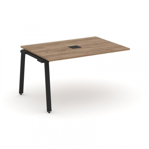 Style Project Проходной наб. элем. перег. стола SN-6A.NSPRG-002 Дуб Наварра/Металл Антрацит 1180*980 фото 5