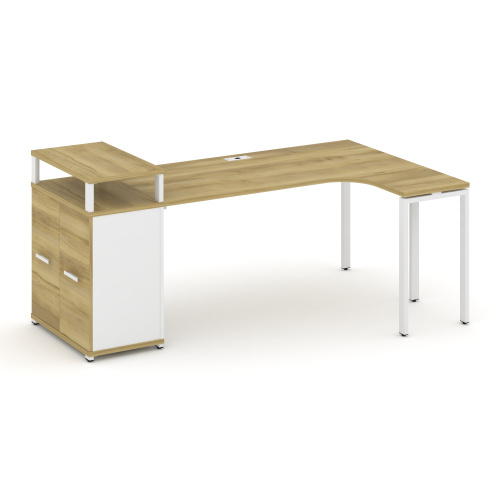 Стол эргономичный с опорным распашным шкафом Concept CN.SA-212(R) фото 3 Стол эргономичный с опорным распашным шкафом Concept CN.SA-212(R) фото 3