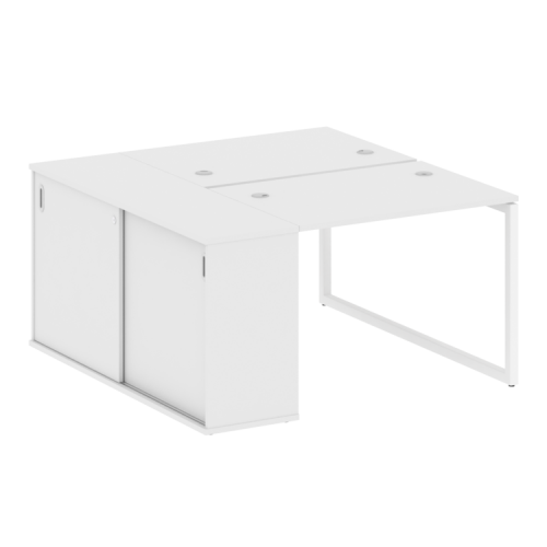 Бенч-система с шкафом-купе на О-обр. м/к Metal System Quattro 40БО.РС-СШК-1.1 фото 9