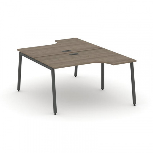 Style Project Рабочая станция эргоном. SN-4A.DRPA-012 Дуб Табак/Металл Антрацит 1580*1432/1992*750 фото 23 Style Project Рабочая станция эргоном. SN-4A.DRPA-012 Дуб Табак/Металл Антрацит 1580*1432/1992*750 фото 23