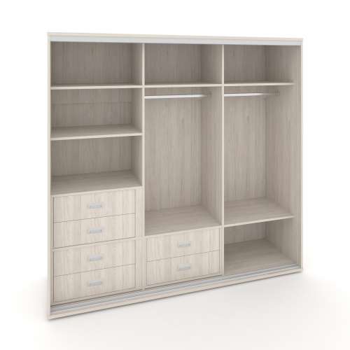 Корпус 3-х секционного шкафа низкого L=2669мм Maris SH.K3-8.2 K7 фото 3 Корпус 3-х секционного шкафа низкого L=2669мм Maris SH.K3-8.2 K7 фото 3