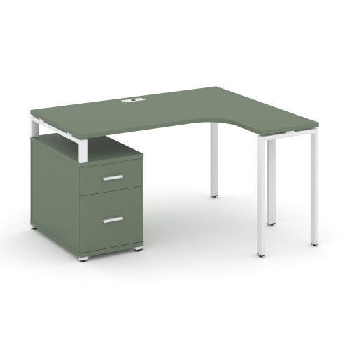 Стол эргономичный с опорной тумбой Concept CN.SA-304(R) Стол эргономичный с опорной тумбой Concept CN.SA-304(R)