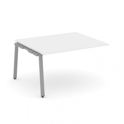 Style Project Проходной наб. элем. перег. стола SN-6A.NSPRG-034.3 Белый/Металл Антрацит 1580*1180*75