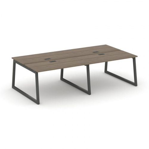 Style Project Рабочая станция 2-х сторон. SN-5T1.DRS-034 Акация Лорка/Металл Антрацит/Заглушка Пласт фото 25