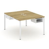 Бенч-система на 2 места с подвесными тумбами Concept CN.DRS-102