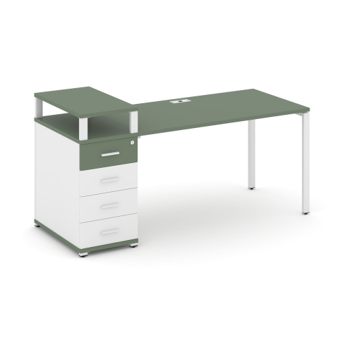 Стол офисный с опорной тумбой Concept CN.SP-412 фото 5 Стол офисный с опорной тумбой Concept CN.SP-412 фото 5