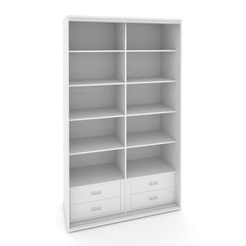 Корпус 2-х секционного шкафа высокого L=1200мм Maris SH.K2-2.1 K4 фото 2 Корпус 2-х секционного шкафа высокого L=1200мм Maris SH.K2-2.1 K4 фото 2