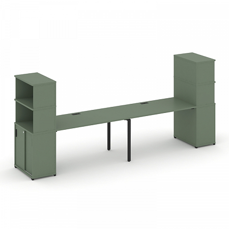 Бенч-система с опорным шкафом-купе Concept CN.ORS-243