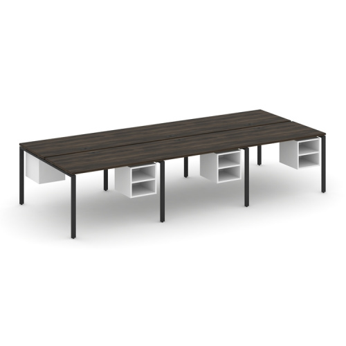 Бенч-система на 6 мест с подвесными тумбами Concept CN.DRS-146 фото 9