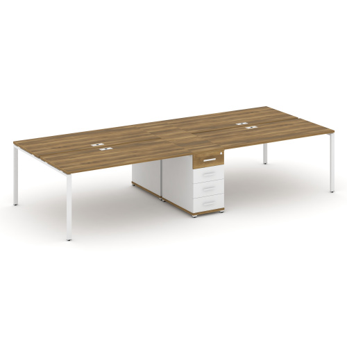 Бенч-система на 4 места с 1 опорной тумбой Concept CN.DRS-420 фото 8 Бенч-система на 4 места с 1 опорной тумбой Concept CN.DRS-420 фото 8