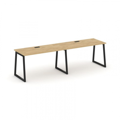 Style Project Рабочая станция 1 сторон. SN-4T1.ORS-004 Акация Лорка/Металл Антрацит/Заглушка Пластик Style Project Рабочая станция 1 сторон. SN-4T1.ORS-004 Акация Лорка/Металл Антрацит/Заглушка Пластик