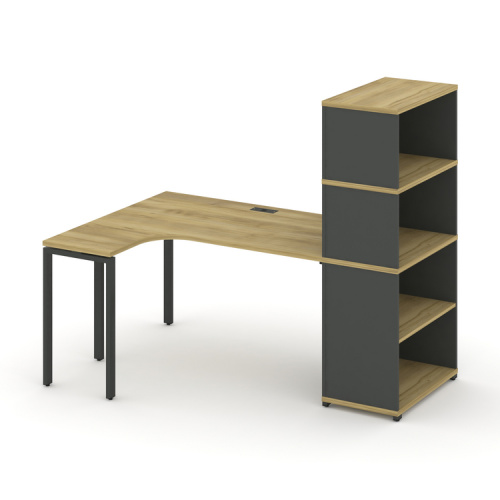Стол эргономичный с опорным стеллажом Concept CN.SA-208(L) фото 3 Стол эргономичный с опорным стеллажом Concept CN.SA-208(L) фото 3