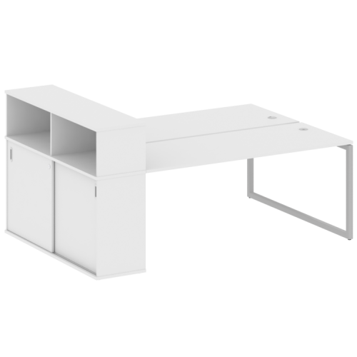 Бенч-система с шкафом-купе на О-обр. м/к Metal System Quattro 40БО.РС-СШК-2.5 фото 14