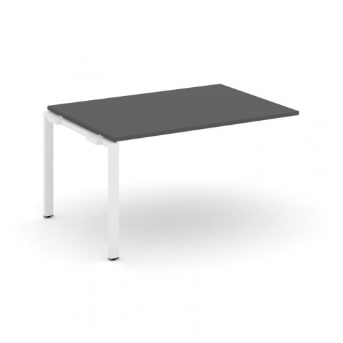 Style Project Проходной наб. элем. перег. стола SN-6P.NSPRG-001.3 Дуб Табак/Металл Белый 980*980*750 фото 6