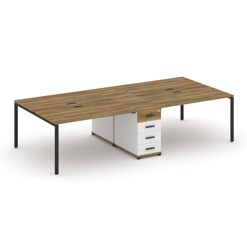 Бенч-система на 4 места с 1 опорной тумбой Concept CN.DRS-419 фото 7 Бенч-система на 4 места с 1 опорной тумбой Concept CN.DRS-419 фото 7