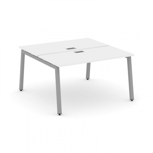 Style Project Рабочая станция 2-х сторон. SN-5A.DRS-021 Акация Лорка/Металл Белый 980*1632*750 фото 4