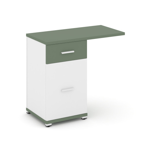 Тумба приставная с 1 ящиком Concept CN.TUS-003 W фото 5 Тумба приставная с 1 ящиком Concept CN.TUS-003 W фото 5