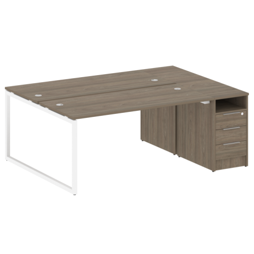 Бенч-система с тумбой на О-обр. м/к Metal System Quattro 40БО.РС-СТП-2.4 фото 2