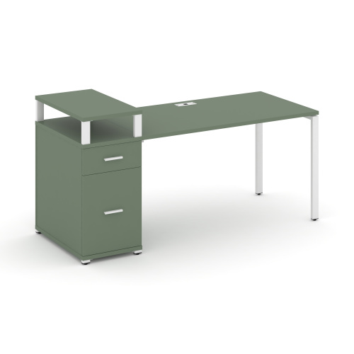 Стол офисный с опорной тумбой Concept CN.SP-415 Стол офисный с опорной тумбой Concept CN.SP-415